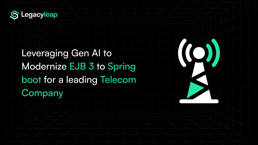 EJB3 to Spring modernization for a Telecom Company