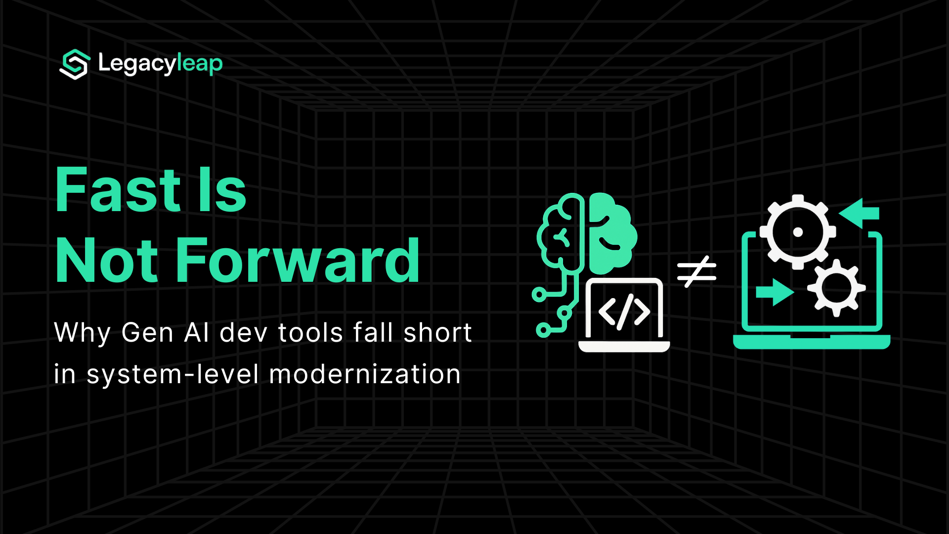 Why AI Coding Tools Can’t Handle Legacy App Modernization