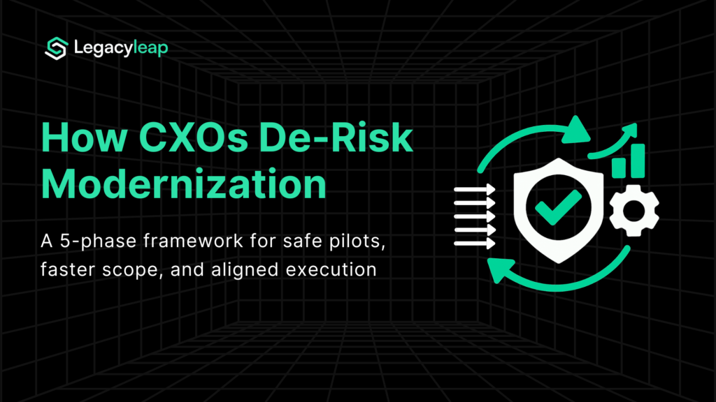The Real-World Framework for De-Risking Gen AI-Powered Modernization