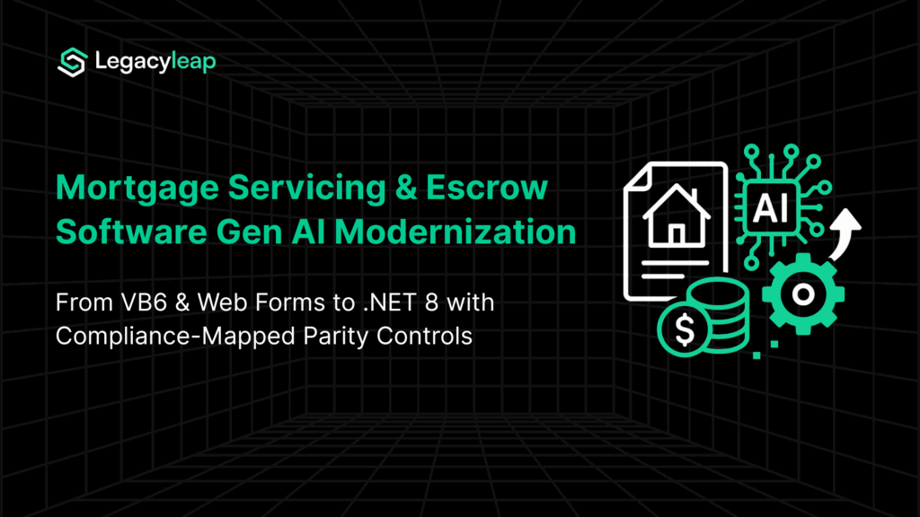 Mortgage servicing software with Gen AI